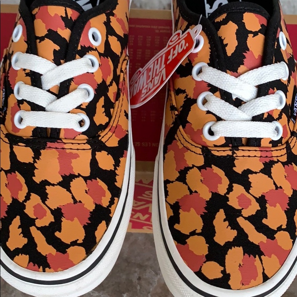 VANS AUTHENTIC LEOPARD BLACK/INCA GOLD Men’s - Picture 9 of 16